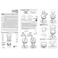 Светильник уличный Ideal Lux Way Fi D16.0 Round Triple Черный GX53 120362