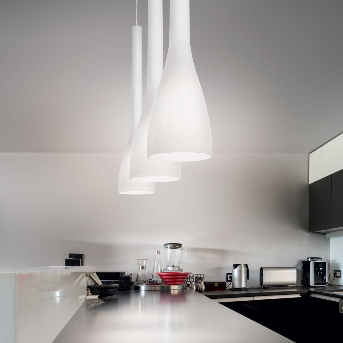 Светильник подвесной Ideal Lux Flut SP1 Big E27 Черный 035680