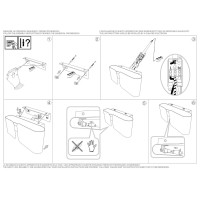 Светильник настенный Ideal Lux Clip AP2 Small Серебро E27 088273