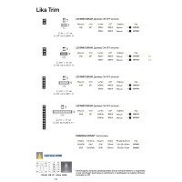 Светильник встраиваемый Ideal Lux Lika FI TRIM 08W 4000K Белый LED 367316