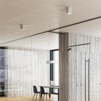 Светильник потолочный Ideal Lux Nitro PL D10 Round 3000K LED Черный мат. 322711