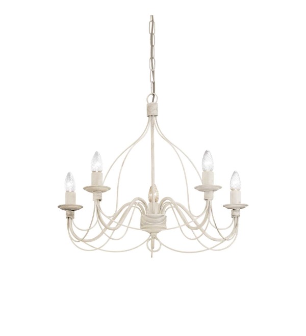 Люстра подвесная Ideal Lux Corte SP5 Белый E14 005881