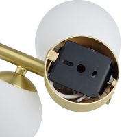 Светильник настенный Ideal Lux Perlage AP3 Белый G9 283784