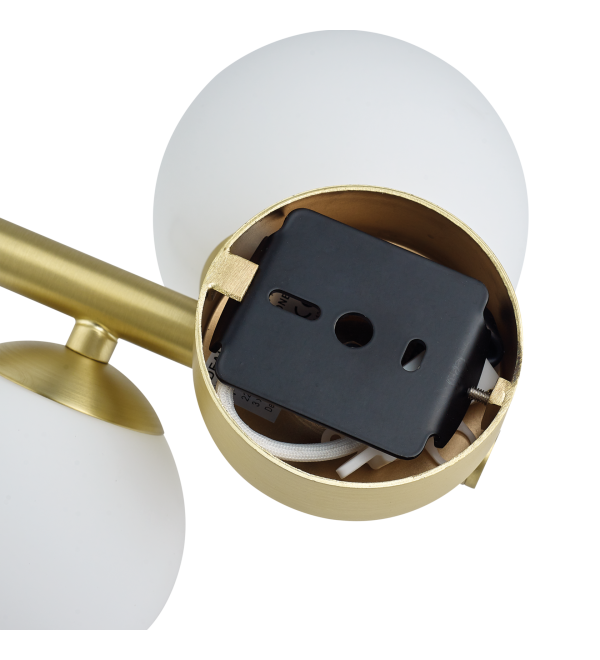 Светильник настенный Ideal Lux Perlage AP3 Белый G9 283784
