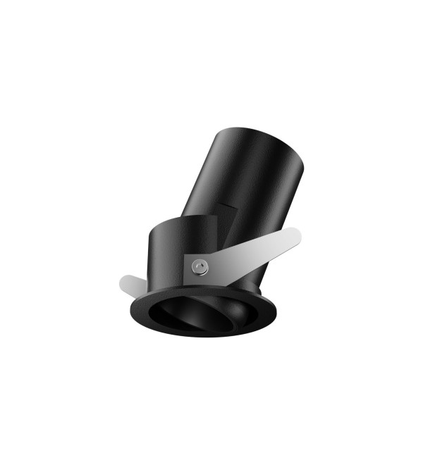 Светильник встраиваемый Ideal Lux Quark FI 9.0W Adjustable 3000K LED Черный 322971