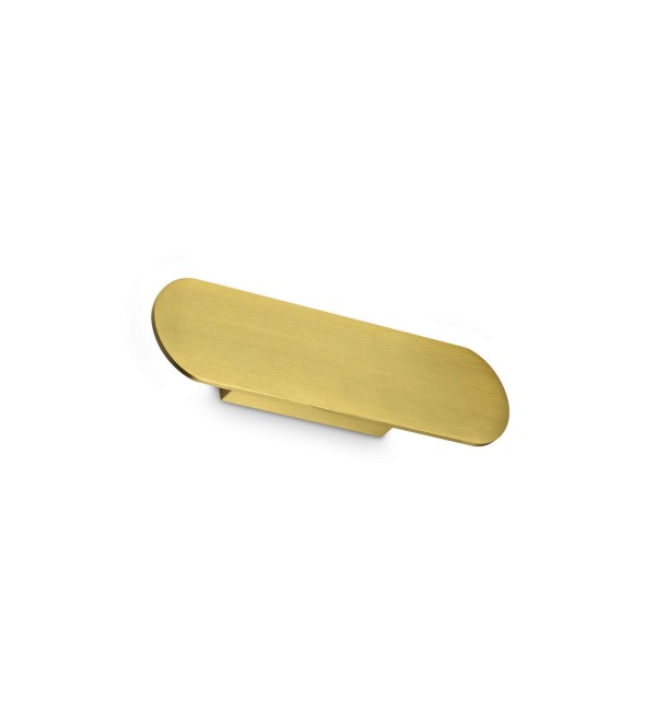 Светильник настенный Ideal Lux Zig Zag AP Round D33 3000K LED Латунь 361925