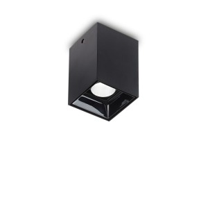 Светильник потолочный Ideal Lux Nitro PL D05 Square 3000K LED Черный 206042