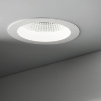 Светильник встраиваемый Ideal Lux Basic FI Accent 15W 3000K Белый LED 193465