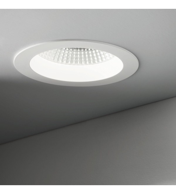 Светильник встраиваемый Ideal Lux Basic FI Accent 15W 3000K Белый LED 193465