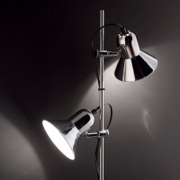 Торшер напольный Ideal Lux Polly PT2 Черный E27 061139