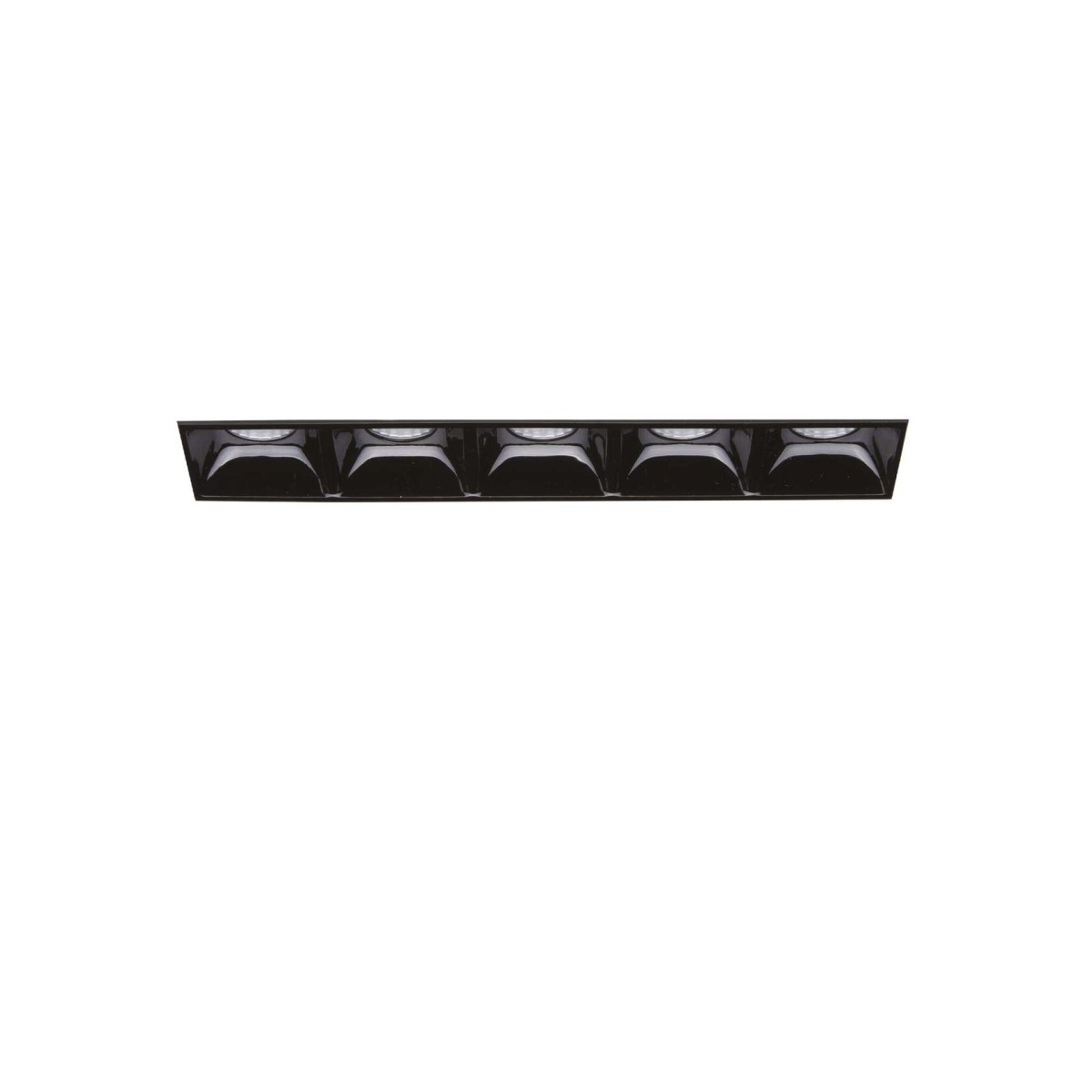 Светильник встраиваемый Ideal Lux Lika FI Trimless 12W 3000K LED Черный 206226