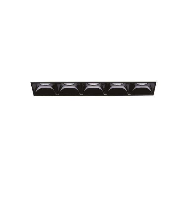 Светильник встраиваемый Ideal Lux Lika FI Trimless 12W 3000K LED Черный 206226