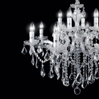 Люстра подвесная Ideal Lux Florian SP12 Хром E14 035604