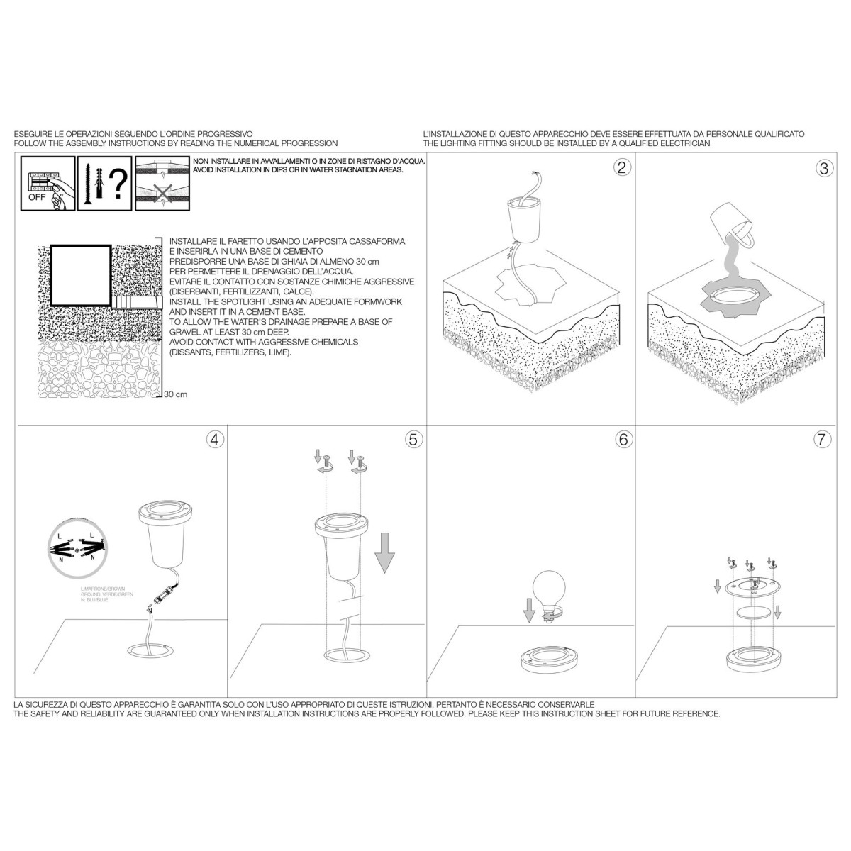 Светильник уличный Ideal Lux Park FI D150 Round Сталь E27 032825