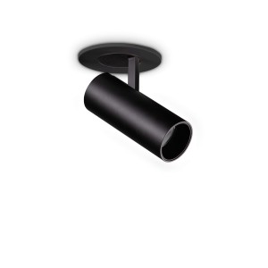 Светильник встраиваемый Ideal Lux Nova FI 06W 3000K LED Черный 364360
