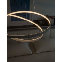 Люстра подвесная Ideal Lux Oz SP D060 On-Off 3000K Черный LED 269436