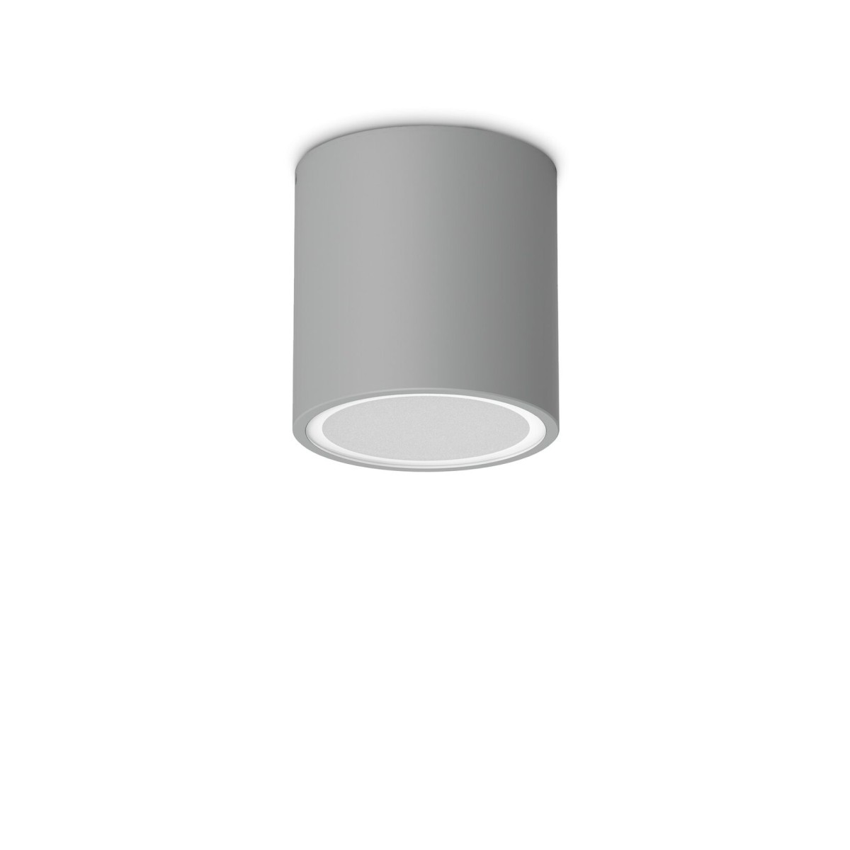 Светильник потолочный уличный Ideal Lux Techo PL1 D9 Round GU10 Серый 342726
