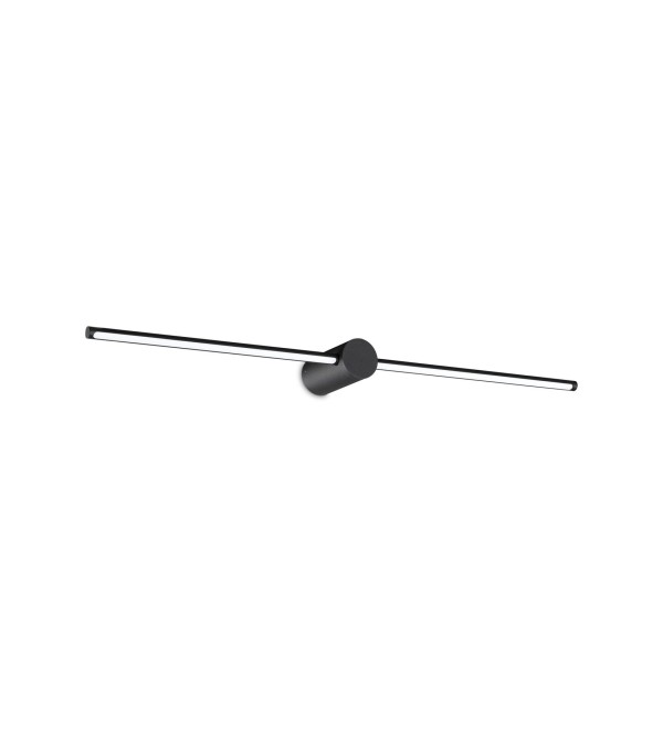 Светильник настенный Ideal Lux Essence AP Round D075 Черный 3000К 310145
