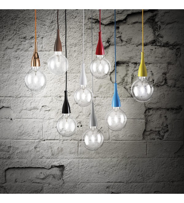 Светильник подвесной Ideal Lux Minimal SP1 Синий E27 063614