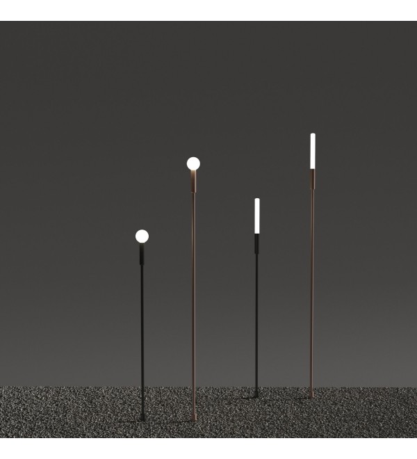 Светильник садово-парковый Ideal Lux Twiggy Line PT H75 Черный 3000К LED 347882
