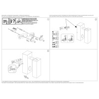 Светильник настенный Ideal Lux Page AP Square Черный 3000К LED 142241