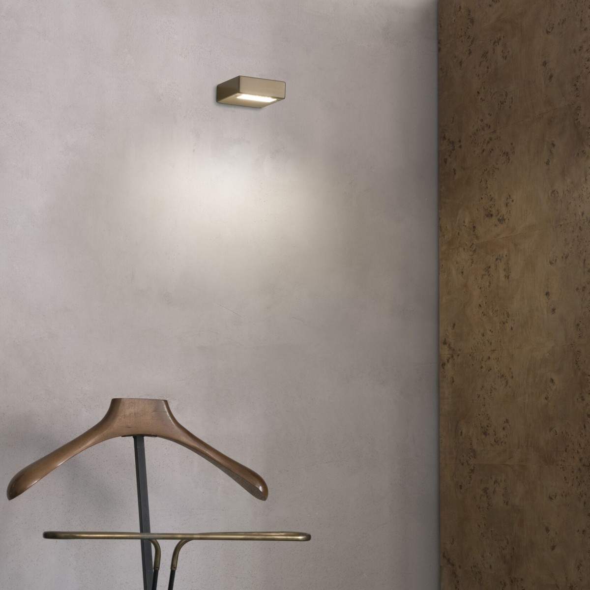 Светильник настенный Ideal Lux Tab LED AP1 Черный 3000К 3000К LED 369167