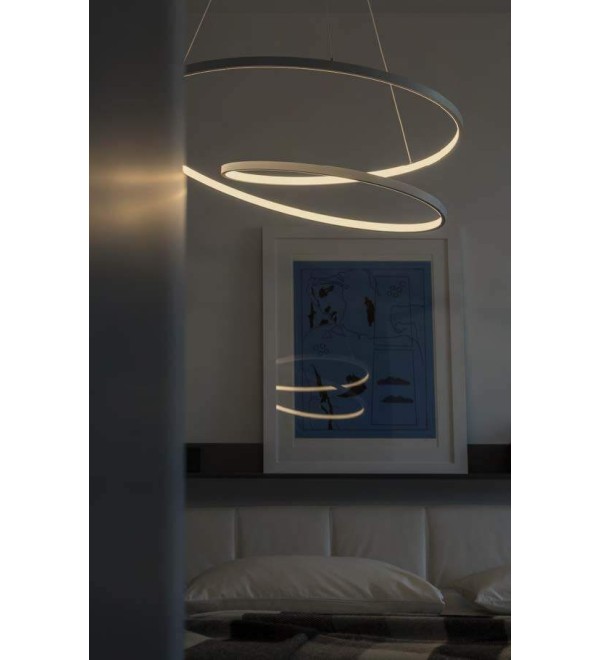 Люстра подвесная Ideal Lux Oz SP D080 On-Off 3000K Латунь LED 269467