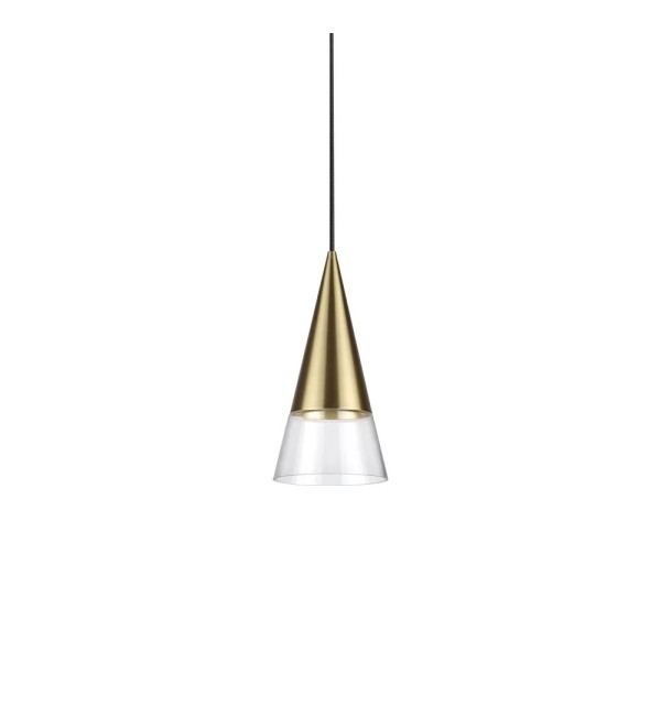 Светильник подвесной Ideal Lux Cono SP Латунь GU10 321479