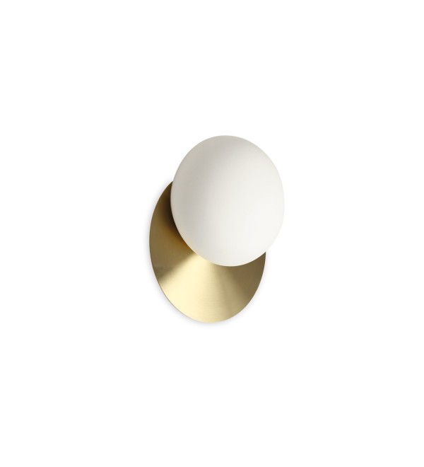 Светильник настенный Ideal Lux Ninfea AP1 Латунь GX53 293646