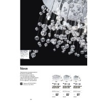 Люстра потолочная Ideal Lux Neve PL15 Хром G9 030784