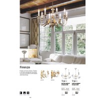 Люстра подвесная Ideal Lux Firenze SP8 Белый E14 012872