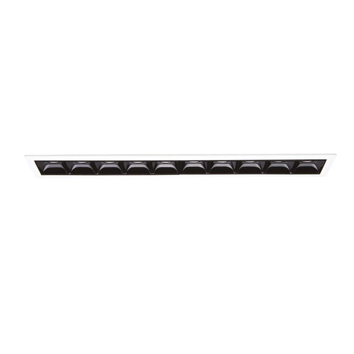 Светильник встраиваемый Ideal Lux Lika FI TRIM 20W 3000K LED Черный 206233
