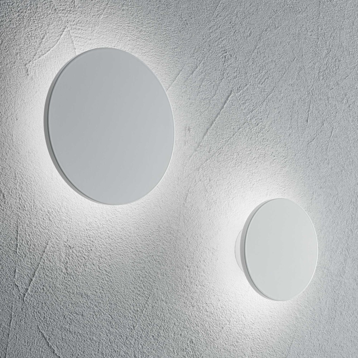 Светильник настенный Ideal Lux Cover AP D20 Round Белый LED 195711