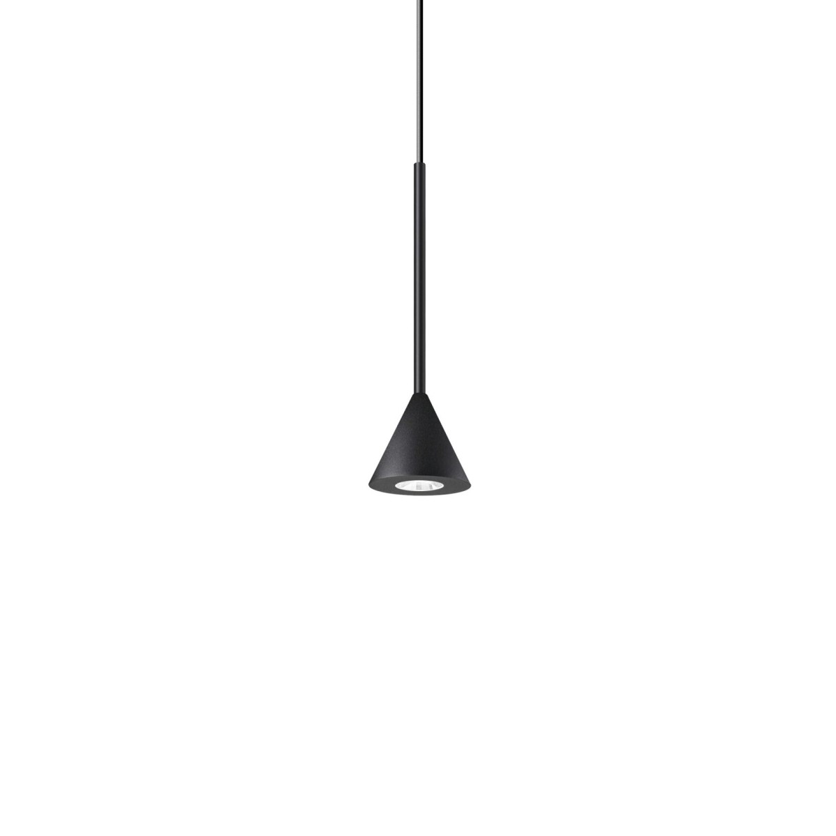 Светильник подвесной Ideal Lux Archimede SP Cono Черный 3000К 328348