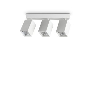 Светильник настенный Ideal Lux Dynamite PL3 Linear Square GU10 Белый 367415