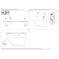 Светильник потолочный Ideal Lux Universal PL D40 Square 3000К LED Белый 240374