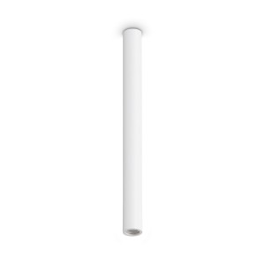 Светильник потолочный Ideal Lux Look PL01 Round D7.0 H075 Gesso Белый Гипс GU10 355757