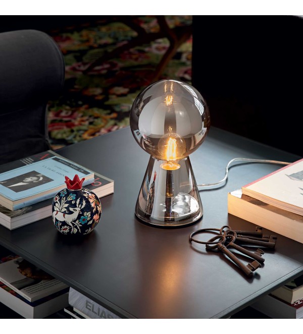 Лампа настольная Ideal Lux Birillo TL1 Medium Серый E27 116587