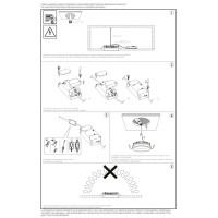 Светильник встраиваемый Ideal Lux Deep FI D103 10Вт 1350Лм 3000К IP44 LED 230В Белый Алюминий Не диммируемый 249018