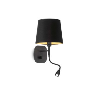 Светильник настенный Ideal Lux Nordik AP2 Черный E14 / LED 158242