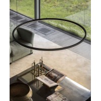 Люстра подвесная Ideal Lux Oracle Slim SP D050 Round DALI Черный 3000К 304366