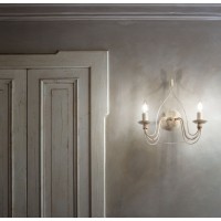 Светильник настенный Ideal Lux Corte AP2 Белый E14 028460
