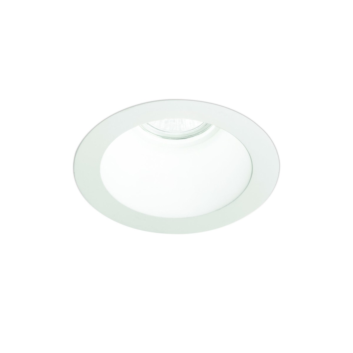 Светильник встраиваемый Ideal Lux Samba FI D90 Round Белый Гипс Не GU10 139012