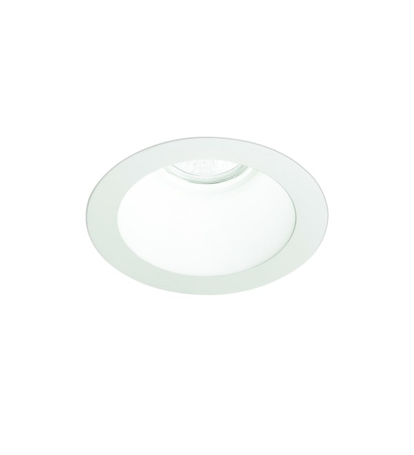 Светильник встраиваемый Ideal Lux Samba FI D90 Round Белый Гипс Не GU10 139012