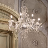 Люстра подвесная Ideal Lux Amadeus SP8 Прозрачный E14 168777