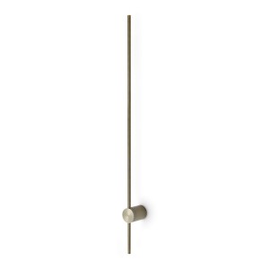 Светильник настенный Ideal Lux Essence AP Round D115 luce ind. 3000К LED Латунь 371719