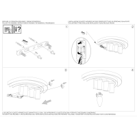 Светильник настенный Ideal Lux Carlton AP3 Хром E14 168913
