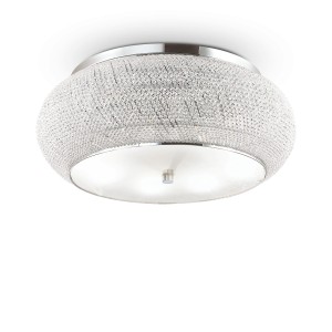 Люстра потолочная Ideal Lux Pasha' PL14 Хром E14 164991