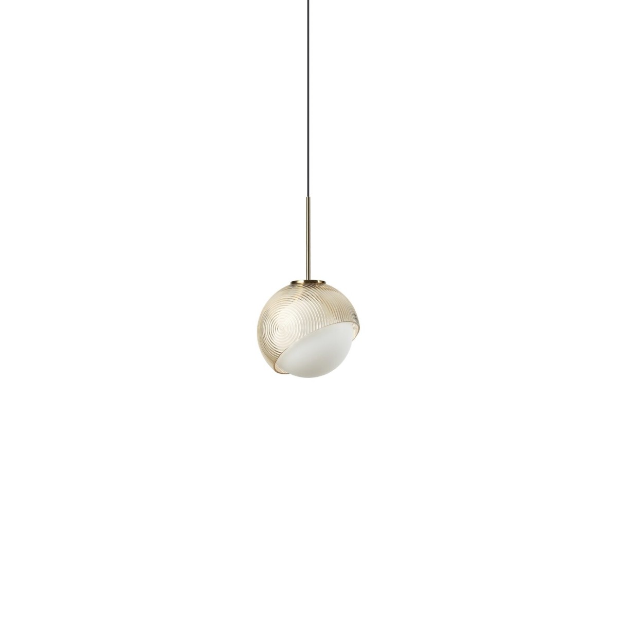 Светильник подвесной Ideal Lux Bloom SP1 D12 Латунь G9 366623