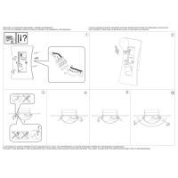 Светильник настенный Ideal Lux Triplo AP2 Белый E27 026480